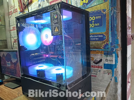 i3 Gaming Pc With River View Case